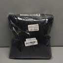 decorUhome Pack of 2 Throw Pillow Covers 18x18 Inch, Faux Fur Decorative Sherpa Pillow Covers Fuzzy Accent Soft Sheepskin Fleece Pillow Cases for Couch Living Room Bed, Black