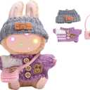 2 x 2set of Clothes for 17cm/6.8in Doll Accessories Hat, Knit Sweater,and The mini Bag Set for 17cm Accessories Suit(no Doll)