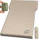 SUV Air Mattress Car Bed Camping, Inflatable Car Camping Pad with Air Pump, Ultrathick Memory Foam Camping Mattress, 9.0 R-Value Insulated Sleeping Pad 2 Person, Camp Mat for Hiking and Backpacking