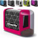 Electric Pencil Sharpener - Pencil Sharpener Battery Powered for Kids, School, Home, Office, Classroom, Artists  Battery Operated Pencil Sharpener For Colored Pencils, Ideal For No. 2 (Pink)