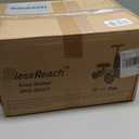 All Terrain Knee Scooter for Adults, Foldable Rolling Knee Scooter with DIY Stickers & Shock Absorber, Steerable Knee Walker for Broken Foot, Ankle Injuries & Surgery, Better Crutch Alternative (Cool Black)