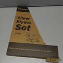OEM Quality Windshield Wiper Blades, 26 and 16 DSV Standard Car Wiper Blades With Universal U/J Hook Only, Automotive Replacement Wiper Blades for my Car, Water Repellency Wiper Blade, Pack of 2