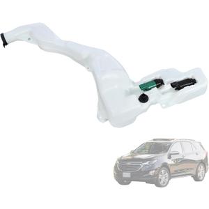 Windshield Washer Fluid Reservoir Tank Assembly w/Pump, Cap & Sensor Compatible with Chevrolet Equinox, for GMC Terrain 2018 2019 2020 2021 2022 Replace 84768722 GM1288235