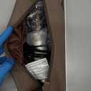 Travel Dual Voltage Hair Dryer Brush 4-IN-1 Portable Mini Hot Air Blow Dryer Straightener & Curler Brush, Titanium Round Blowout Styler Volumizer Tools, 110/240V US/EU/UK Plug for International Travel