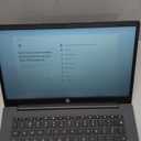 HP Chromebook 14 inch Laptop, HD Display, Intel Processor N100, 8 GB RAM, 128 GB UFS, Intel UHD Graphics, Chrome OS, Chalkboard Gray, 14a-nf0099nr