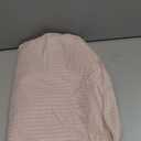 OWENIE Pink Shower Curtain for Bathroom 72x72 Inch, 3D Embossed Textured Waffle Fabric Shower Curtains, Soft Hotel Farmhouse Style, Water Repellent, Machine Washable, Pink, 72" W x 72" L
