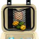 Maplefield Mesh Cooler Organizer Insert  Dry Storage Net for Cooler Accessories (30x25cm)
