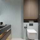 Fabric Wallpaper 24" x 393" Peel and Stick Textured Contact Paper