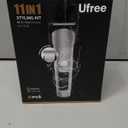 Ufree Beard Trimmer for Men, Waterproof Electric Razor for Nose, Body, Face & Mustache, Cordless Hair Clippers Shavers Grooming Kit, Gifts for Men Husband Father (Silver)