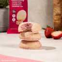 Quest Nutrition Frosted Cookies Twin Pack, Strawberry Cake, 1g Sugar, 10g Protein, 2g Net Carbs, Gluten Free, 16 Cookies (EXP 07/27/26)