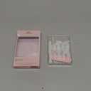 Glamnetic Press On Nails - Clouded | Medium Almond White Fake Nails, Salon Quality Milky Nails | 15 Sizes - 30 Nail Kit with Glue