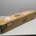 4.5ft Pre-Lit Hinged Fir Pencil Christmas Tree 150 Multicolor Light