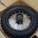 14" Front Wheel Rim Tire Assembly for 50cc 110cc 125cc Dirt Bike tao TTR SSR CRF Apollo 12mm Axle Includes 190mm Steel Brake disc 60/100-14 Tire Tube