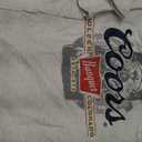 Tee Luv Men's Coors Banquet Beer Front and Back Faded Graphic T-Shirt, XL