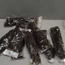 Passion Twist Hair 14 Inch 7 Packs Water Wave Crochet Hair Black Wrap Braiding Hair For Passion Twist Crochet Hair/Butterfly Locs/Spring Twist Crochet Braids Boho Hair Extension (14 Inch, T1B/30#)