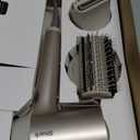 Shark HD112BRN Hair Blow Dryer HyperAIR Ionic Hair Dryer with 2-in-1 Concentrator and Styling Attachments, Auto Presets, Rotatable Hot Air Brush, No Heat Damage, Ionic, Stone