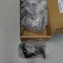 3-3/8" High Swivel Handrail Brackets for Staircase Stair Railing Heavy Duty Black Brackets with Screws (Fixed Stair handrail 5)