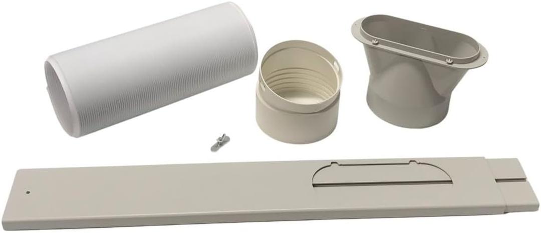 Air Conditioner AC Window Kit Compatible with Delonghi Model Numbers PACAN370G1W1ALWH, PACAN370G1W3ALWH, PACCN120E