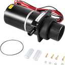 Replace for 37041-0010 Marine Toilet Macerator Sub Assembly Kit, Marine Toilet Replacement Motor Pump Set 12-Volt Fit for Models 37010-0000, 37010-1000, 37010-0090 and 37010-1090