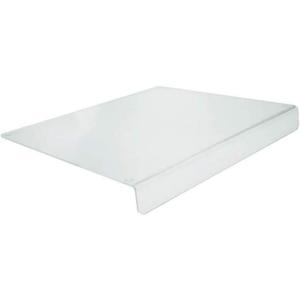 Acrylic Cutting Board, 2023 New Kitchen Countertop Clear Cutting Board, Non-Slip Clear Cutting Board with Countertop Protector Edge for Home Dining Room (17.2 X14 Inch)