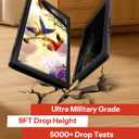 OMOTON Auto-Alignment Matte Screen Protector for Nintendo Switch 2 2025 7.9, Matte Glass Screen Protector, Easy Dust-free Installation Tool, Anti-Glare, Touch Sensitive, 2 Pack