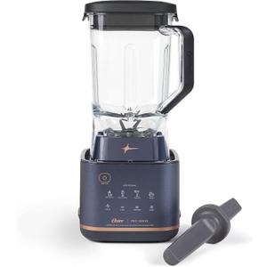 Oster Pro Series Blender with XL 9-Cup Tritan Jar and Tamper Tool Dark Blue