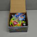 Prextex 2 Pack Cartoon Remote Control Cars for Toddlers  Police Car and Race Car with Steering Wheel Controllers and Lights  Different Frequencies So Both Can Race Together  Toddler Gift 18+ Months