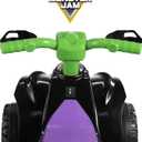 Monster Jam 6V ATV Quad for Kids - Powerful and Safe Ride-On Toy with Rechargeable Battery - Forward and Reverse Driving - Max Weight Capacity of 55 LBS - Ages 2-3 Years