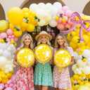 Yellow Pink Lemon Balloon Garland Arch kit with pastel Yellow Pearl White Balloons for Lemonade juicy one 1st Birthday Summer main squeeze Bridal Shower Girl Sweet Baby shower Decorations