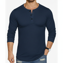 MANGOPOP Men's Henley Shirts Long Sleeve Winter Thermal Undershirt Base Layer Tops Going Out Trendy Wear 2025