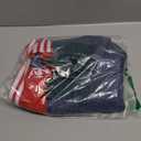 Angsuttc Womens Jeans with Patchwork Stripes High Waisted Stretchy Denim Color Block Straight Wide Leg Trendy Jean Medium