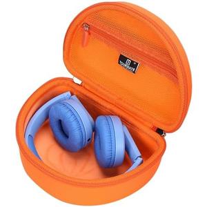 Tourmate Hard Travel Case for Philips K4206 Kids Wireless On-Ear Headphones/iClever HS19 Kids RORSOU R10 On-Ear Headphones, Protective Carrying Storage Bag (Case Only)