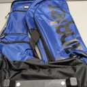 Wrangler Wesley Rolling Duffel Bag, Navy Blue, Large 30-Inch