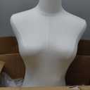 Female Mannequin Torso Sewing: Adjustable Height from 47.2 to 74.8 Inch Female Dress Form for Sewing and Clothing Display - Pinnable Mannequin with Support Metal Base Stand