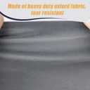 Refrigerator Cover, Waterproof & Dustproof Cover for Protecting Upright Freezers-Suitable for Cold Rooms,Grey (24"W x 26"D x 60"H)