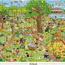 Antelope - 1000 Piece Puzzle for Adults, Dog Park Jigsaw Puzzles 1000 Pieces - 1000 Pieces High Resolution, Matte Finish, Smooth Edging, No Dust Leisure Animal Puzzle