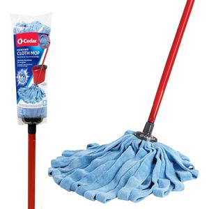 O-Cedar Microfiber Cloth Wet Mop,Blue/Red (Microfiber Mop)