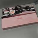 ABNER Rotating Curling Iron Set, Automatic Curling Wand for Long Hair, Easy to Use Hair Curler Get Effortless Beach Waves, 3 Sizes Ceramic Barrel 0.75" 1" 1.25" to 430F with Home Button, Dual Voltage (Titanium Gold)