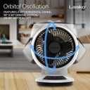 Lasko Whirlwind Air Circulator Table Fan - 12” - A12557 - White, Small