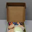 Catcrafter Mandala Rock Painting Kit - 5 Large Wooden Rocks for Painting with 6 Stencil Supplies - Mandala Dotting Tools Kit - Dotting Tools for Paint Rocks - Dot Art and Crafts for Adults Woman