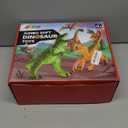 JOYIN Big Dinosaur Toys for Toddlers, 6 Piece Large Soft Dinosaur Figures with an Educational Book, Jumbo Realistic Toys for Boys and Girls Gift, Birthday Easter Gifts for Kids Ages 1 2 3 4 5
