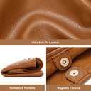 Montana West Slouchy Hobo Bags for Women Soft Designer Shoulder Purses Ladies Top Handle Handbag (1hawaiian Brown)