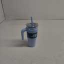 Reduce 24 oz Tumbler with Handle and Straw - Stainless Steel with Sip-It-Your-Way Lid - Keeps Drinks Cold up to 24 Hours - Sweat Proof, Dishwasher Safe, BPA Free - Glacier, Opaque Gloss