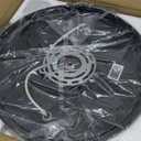 Black Flush Mount Ceiling Light Fixtures, 2-Light Ceiling Mount for Farmhouse with Seeded Glass Lampshade, Industrial Flush Mount Light Fixture Farmhouse for Hallway, Kitchen, Entryway and Foyer