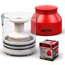 Premium Bearing Packer Kit, Handy Wheel Bearing Packer Tool Portable Wheel Bearing Grease Packer, Effortlessly Flushes Old Grease and Repacks Wheel Bearings