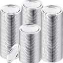 200-Count [Wide Mouth] Canning Lids for Ball, Kerr Jars - Split-Type Metal Mason Jar Lids for Canning - Food Grade Material, 100% Fit & Airtight for Regular Mouth Jars (86mm Wide Mouth200 Lids)