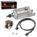 Starter Motor & Relay Compatible with Yamaha Raptor 660 660R YFM660R 2001 2002 2003 2004 2005 3SX-81890-00-00 3XF-81815-00-00 4XE-81940-12-00