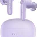 EarFun Air Life Wireless Earbuds, 12mm Driver with Deep Bass, Bluetooth 5.4 in-Ear Earbuds, 4 Mics AI ENC Call, 35H Playtime, 30 Preset EQs Via App, Comfortable Fit, Fast Charging, IPX5, Violet