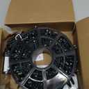 JMEXSUSS 500 LED Christmas Lights Outdoor, 173ft Warm White Christmas Tree Lights, 8 Modes Plug in Twinkle String Light for Outside Holiday Indoor Ceiling House Xmas Decorations