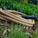 Flexzilla Colors SwivelGrip Garden Hose 5/8 in. x 5 ft., Lightweight All-Weather Water Hose, Durable and Flexible, Leak-Free Connections, Brown Mulch